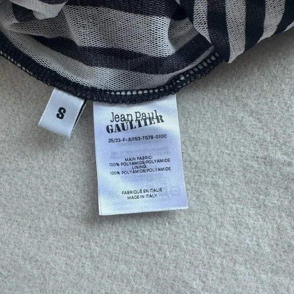 Jean Paul Gaultier body morphing draped skirt - Picture 6 of 7